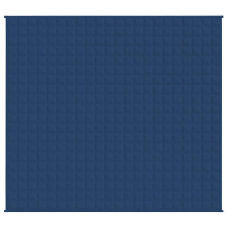 Vidaxx couverture lestée 220x235 cm 11 kg tissu bleu