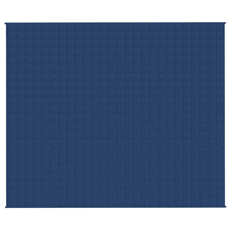 Vidaxx couverture lestée 220x260 cm 11 kg tissu bleu