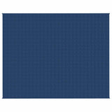 Vidaxx couverture lestée 235x290 cm 11 kg tissu bleu