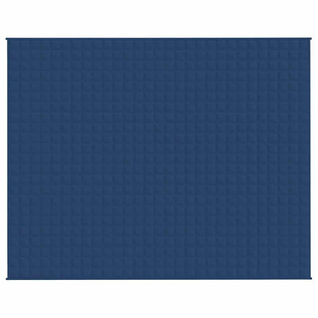 Vidaxx couverture lestée 235x290 cm 11 kg tissu bleu