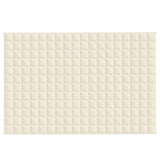Vidaxx couverture lestée 120x180 cm 9 kg tissu crème clair