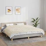 Vidaxx couverture lestée 155x220 cm 11 kg tissu crème clair