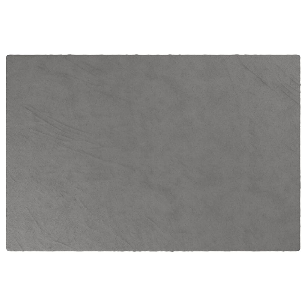 Vidaxx couverture lestée avec housse 120x180 cm 9 kg tissu gris