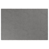 Vidaxx couverture lestée avec housse 120x180 cm 9 kg tissu gris