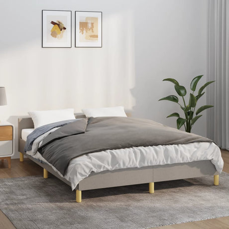 Vidaxx couverture lestée avec housse 120x180 cm 9 kg tissu gris