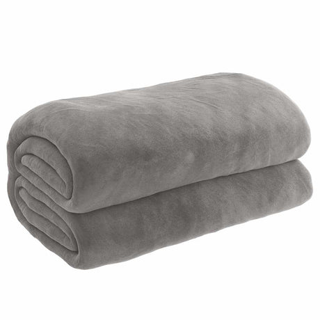 Vidaxx couverture lestée avec housse 138x200 cm 6 kg tissu gris