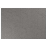 Vidaxx couverture lestée avec housse 138x200 cm 6 kg tissu gris