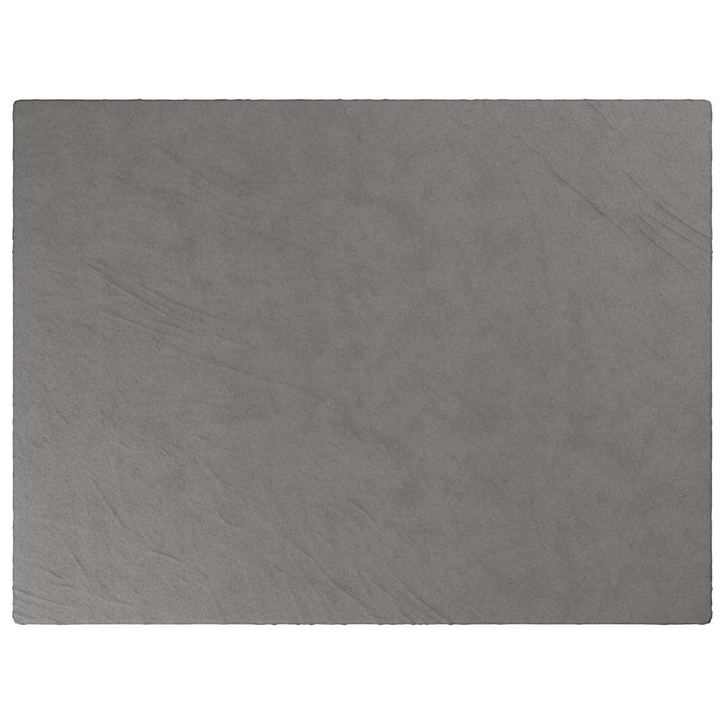 Vidaxx couverture lestée avec housse 150x200 cm 7 kg tissu gris