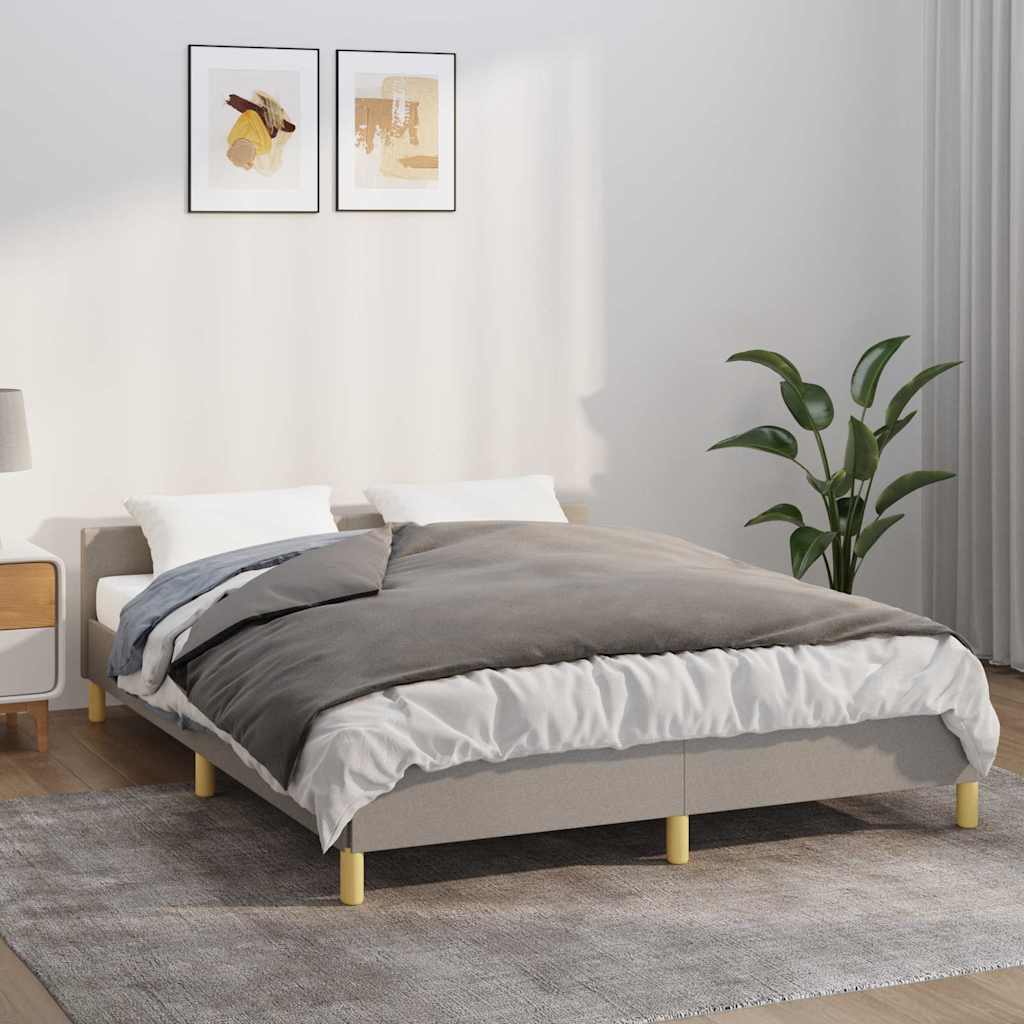 Vidaxx couverture lestée avec housse 150x200 cm 7 kg tissu gris