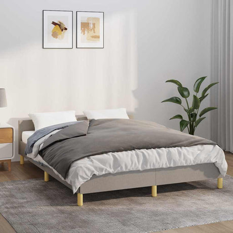 Vidaxx couverture lestée avec housse 150x200 cm 7 kg tissu gris