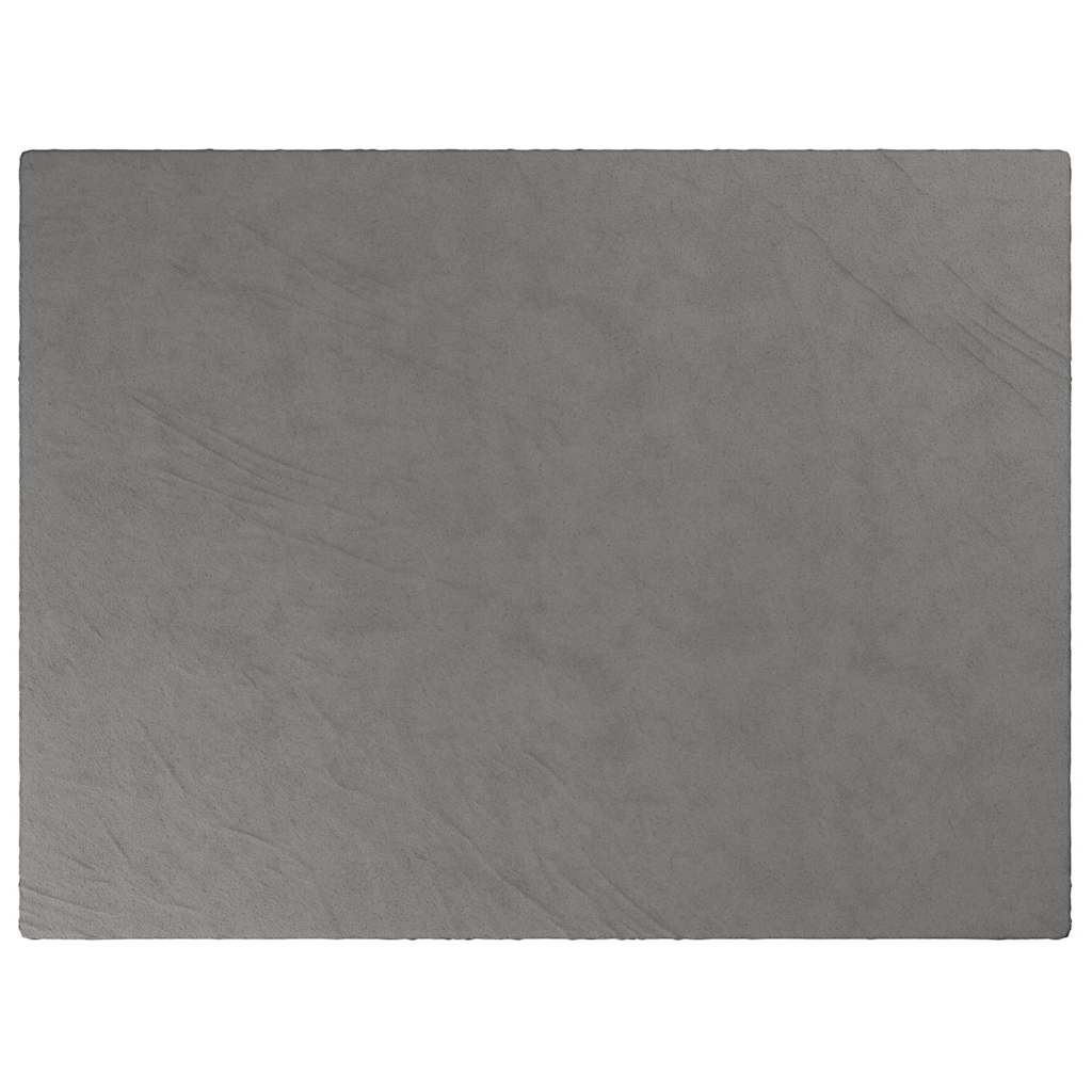 Vidaxx couverture lestée avec housse 150x200 cm 11 kg tissu gris