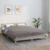 Vidaxx couverture lestée avec housse 200x225 cm 13 kg tissu gris