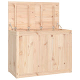Vidaxx panier à linge 88,5x44x66 cm bois de pin massif