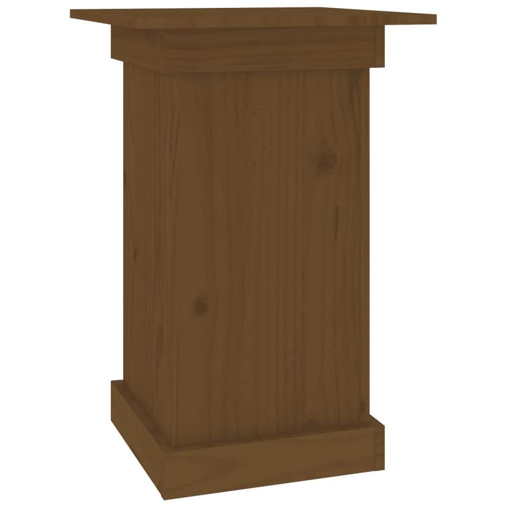 Vidaxx jardinière 40x40x60 cm bois de pin massif marron miel