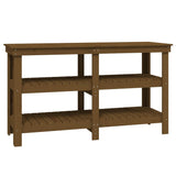 Vidaxl Workbench 142.5x50x80 cm Solid pine honey brown