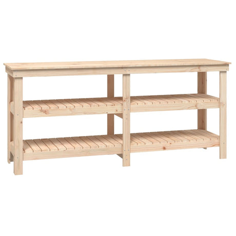 Etabli Vidaxx 181x50x80 cm bois de pin massif
