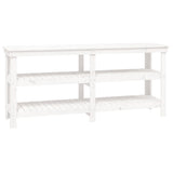 Vidaxx établi 181x50x80 cm bois de pin massif blanc