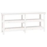 Vidaxl Workbench 181x50x80 cm Solid Pine White