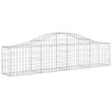 Vidaxx gabion voûté 200x30x40 60 cm en fer galvanisé