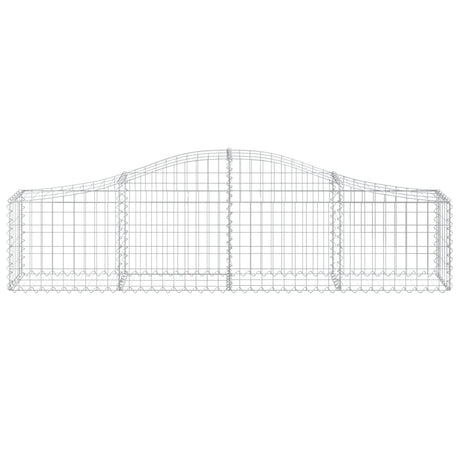 Vidaxx gabion voûté 200x30x40 60 cm en fer galvanisé
