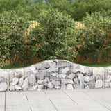 Vidaxx gabion voûté 200x30x40 60 cm en fer galvanisé