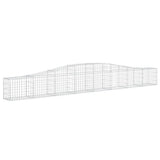 Vidaxx gabion voûté 400x30x40 60 cm en fer galvanisé