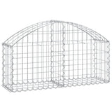 Vidaxx gabion voûté 100x30x40 60 cm en fer galvanisé