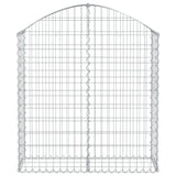 Bidaxl Schanskorf Vaulted 100x30x100 120 cm Galvaniserat järn