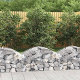 Vidaxx gabion voûté 100x50x40 60 cm en fer galvanisé