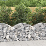 Vidaxx gabion voûté 100x50x60 80 cm en fer galvanisé