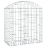 Vidaxx gabion voûté 100x50x100 120 cm en fer galvanisé