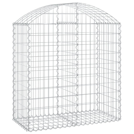 Vidaxx gabion voûté 100x50x100 120 cm en fer galvanisé