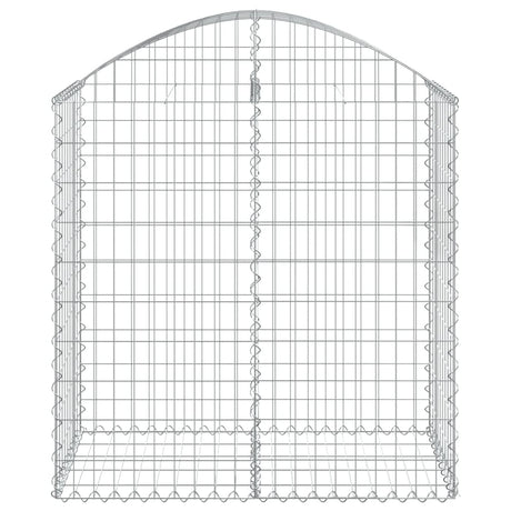 Vidaxx gabion voûté 100x50x100 120 cm en fer galvanisé