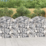 Vidaxx gabion voûté 100x50x100 120 cm en fer galvanisé