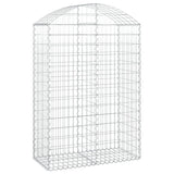 Vidaxx gabion voûté 100x50x140 160 cm en fer galvanisé