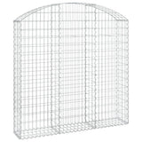 Gabion Vidaxx voûté 150x30x140 160 cm en fer galvanisé