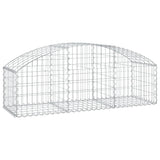 Vidaxx gabion voûté 150x50x40 60 cm en fer galvanisé