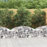 Vidaxx gabion voûté 150x50x40 60 cm en fer galvanisé