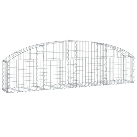 Vidaxx gabion voûté 200x30x40 60 cm en fer galvanisé