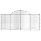 Vidaxl Schanskorf Vaulted 200x30x80 100 cm ocynkowane żelazo