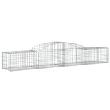 Vidaxx gabion voûté 300x50x40 60 cm en fer galvanisé