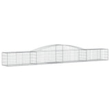 Vidaxx gabion voûté 400x50x40 60 cm en fer galvanisé