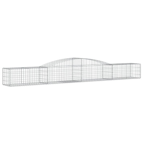 Vidaxx gabion voûté 400x50x40 60 cm en fer galvanisé