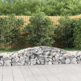 Vidaxx gabion voûté 400x50x40 60 cm en fer galvanisé
