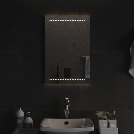Vidaxl badkamerspiegel led 40x60 cm