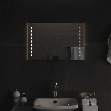 Vidaxl badkamerspiegel led 40x60 cm