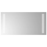 VidaXL Miroir de salle de bain LED 20x40 cm