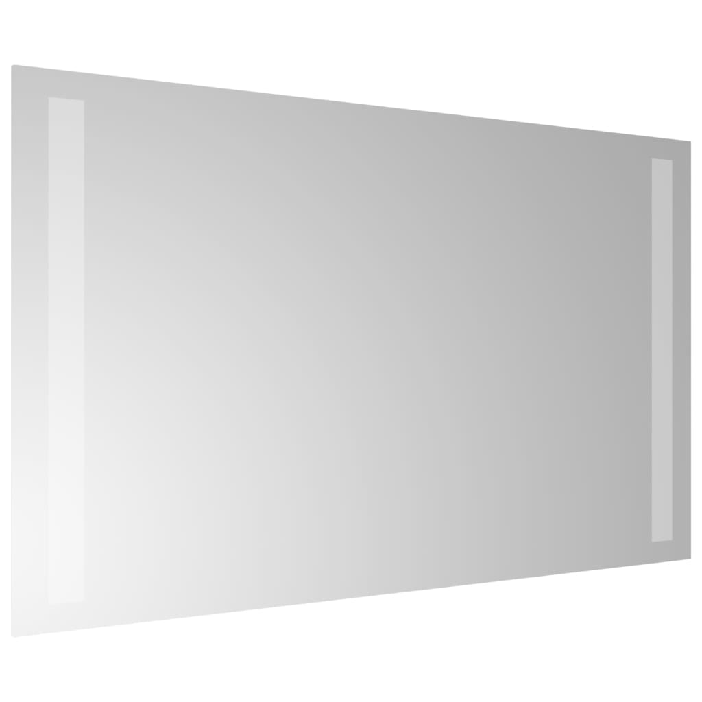 Miroir de salle de bain Vidaxl LED 30x60 cm