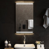 VidaXL Miroir de salle de bain LED 40x70 cm