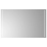 Miroir de salle de bain Vidaxl LED 50x80 cm